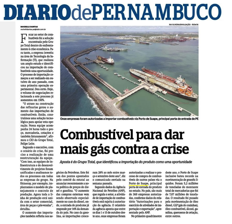 21 10 16 combustivel para dar mais gas contra a crise