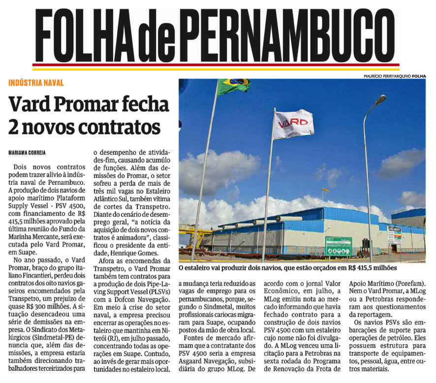 02 09 16 vard promar fecha 2 novos contratos