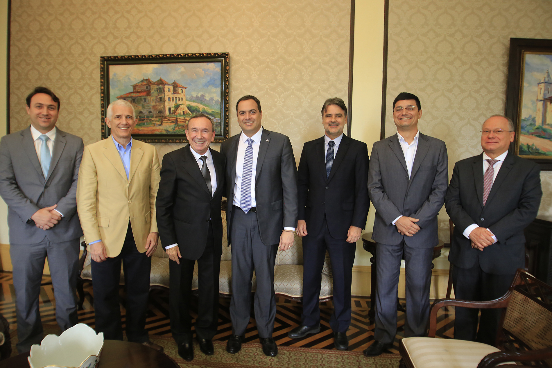 Governador Paulo Câmara recebe executivos da Tramontina01
