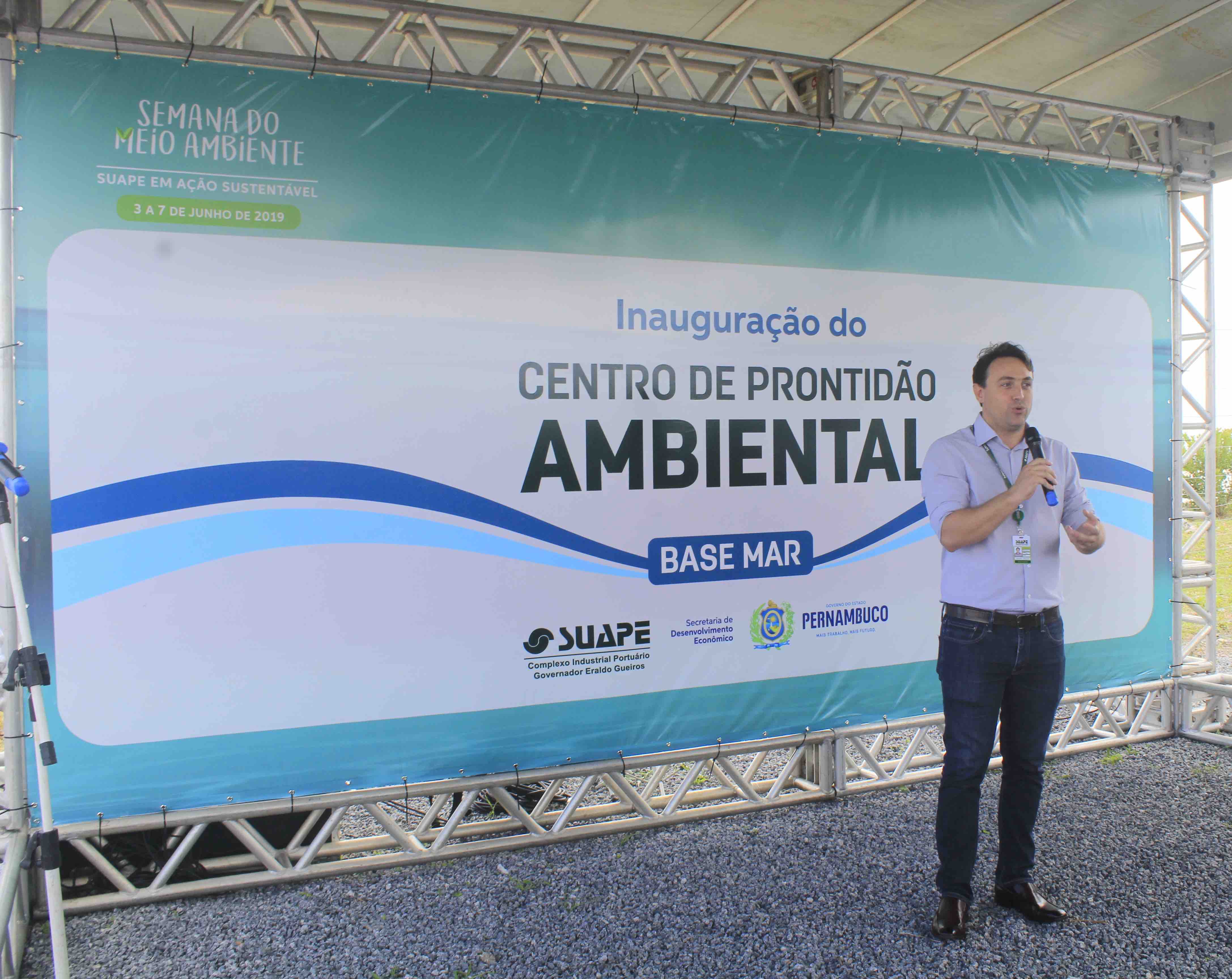 Inauguracao do Centro de Protecao Ambiental