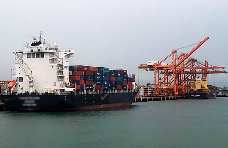 Segundo navio em quarentena Foto Francisco de Assis