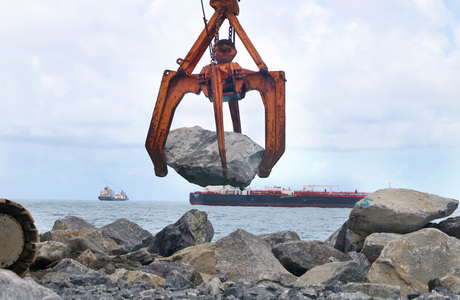 Obras Molhe 4