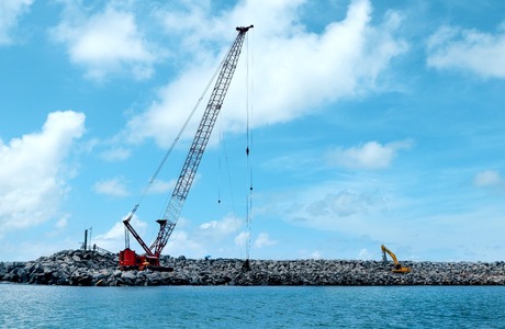obras no molhe 1