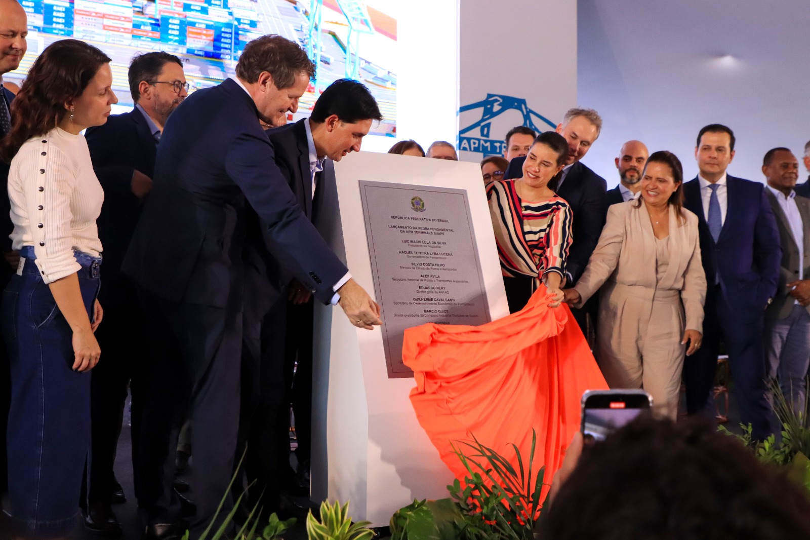 Lancamento Pedra Fundamental APM Terminals Suape 2