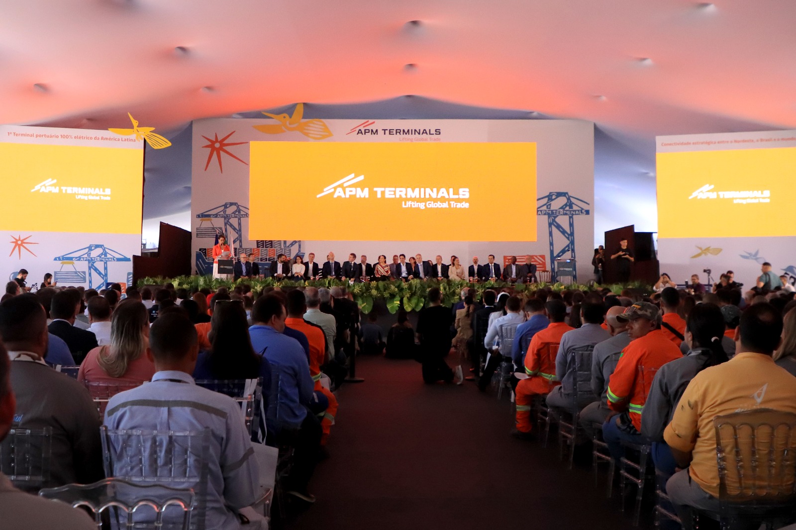 Lancamento Pedra Fundamental APM Terminals Suape 6
