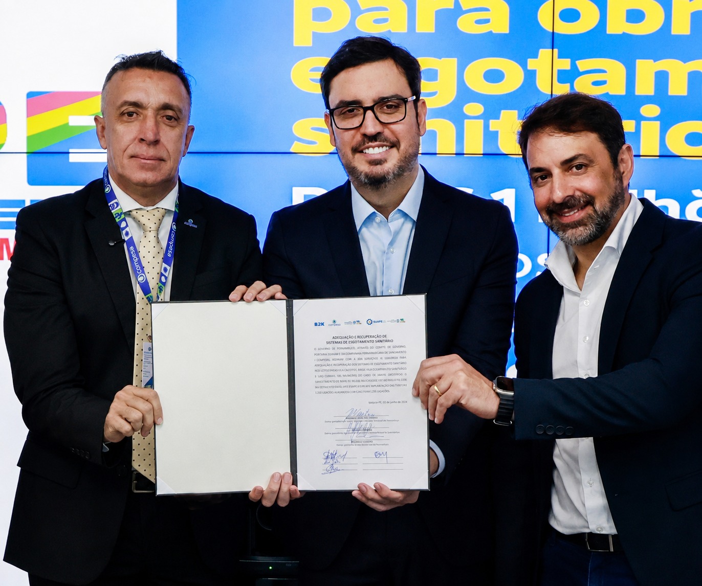DouglasNóbregaCompesa ArmandoMonteiroBisnetoSuape RicardoCerqueiraBRK Ambiental